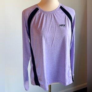 HRX Purple Activewear Top
